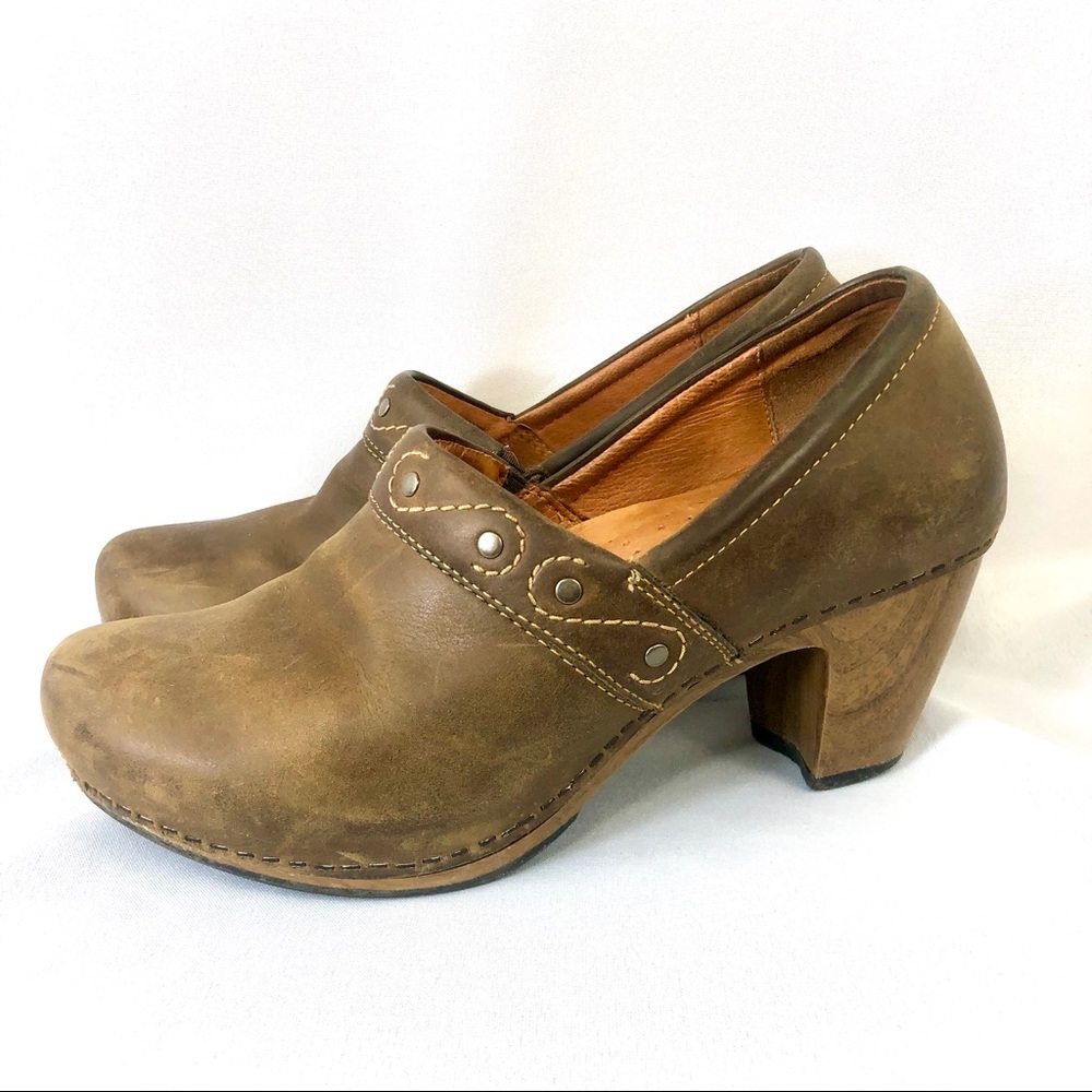 Dansko Riki Crazy Horse Brown Leather Size 39 - Picture 5 of 7